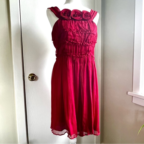 Anthropologie Garnet Glow dress - Picture 2 of 5